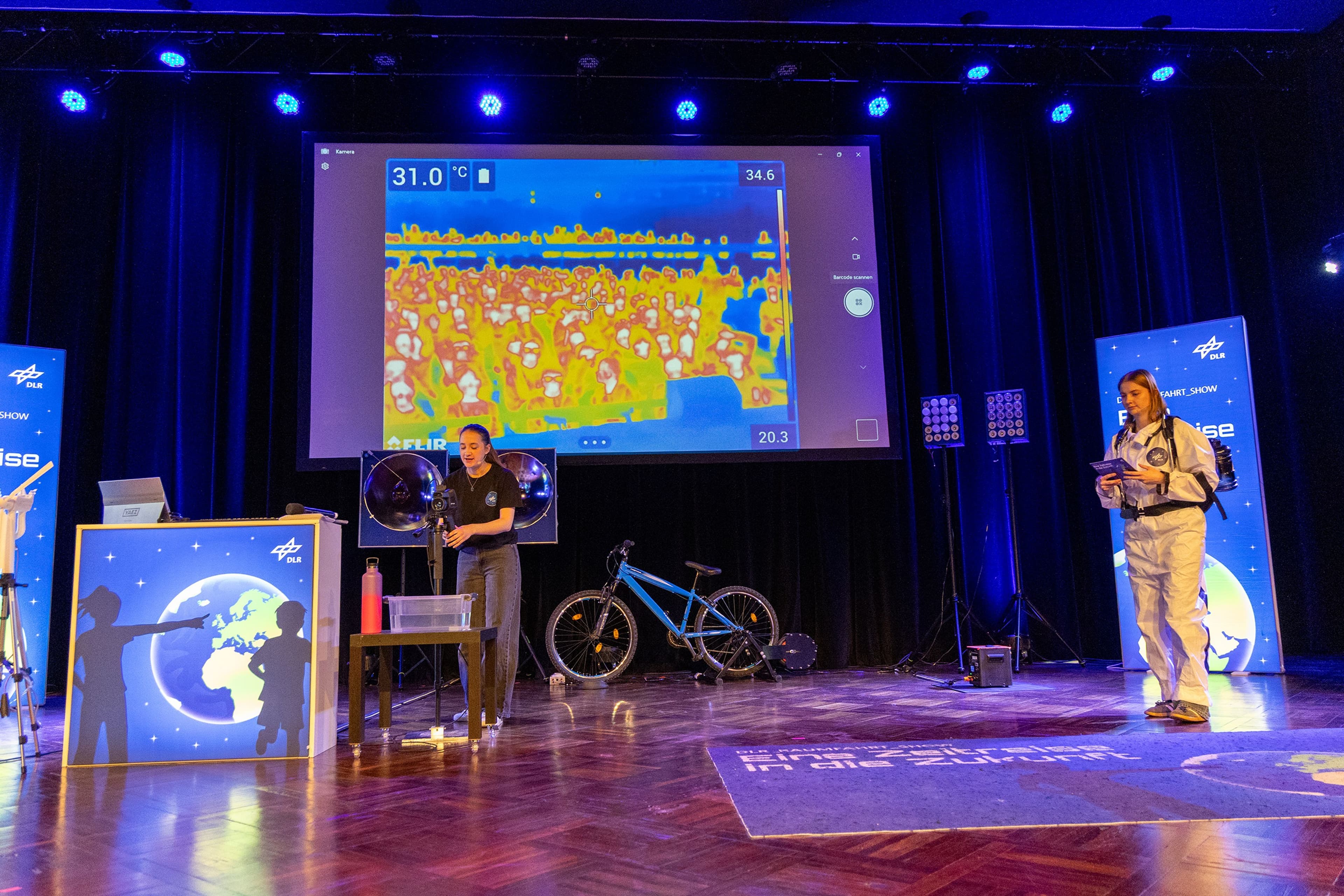 3.000 Kinder bei DLR-Raumfahrt-Show in St. Ingbert