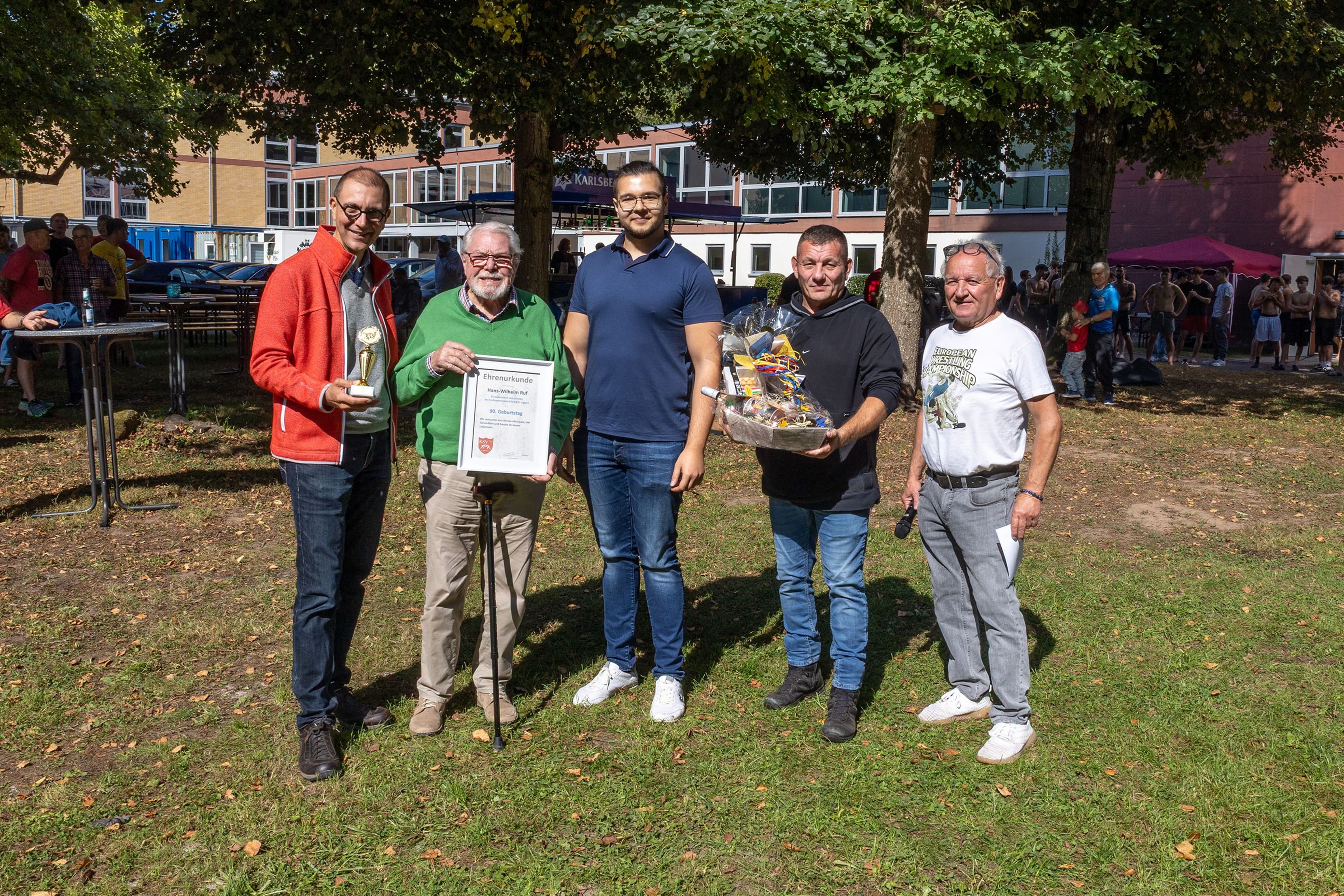 KSV 68 Ingbert eröffnet neue Beachwrestling-Anlage
