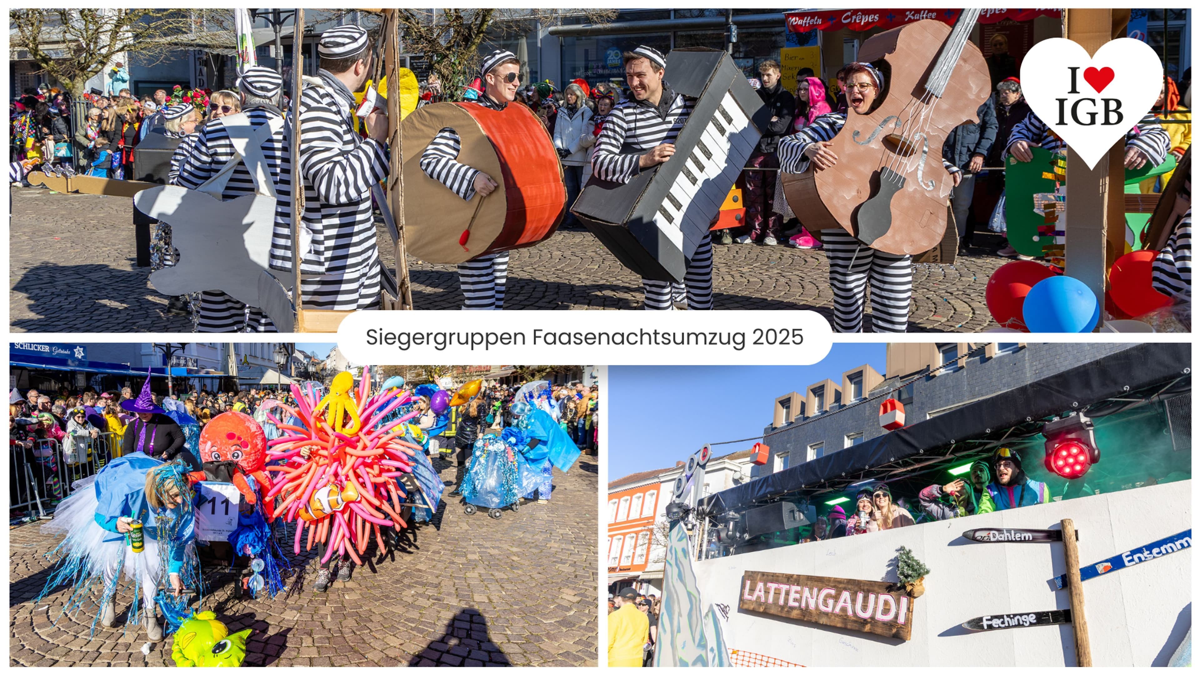 Spannender Faasenachtsumzug in St. Ingbert: „Lattengaudi“ siegt knapp