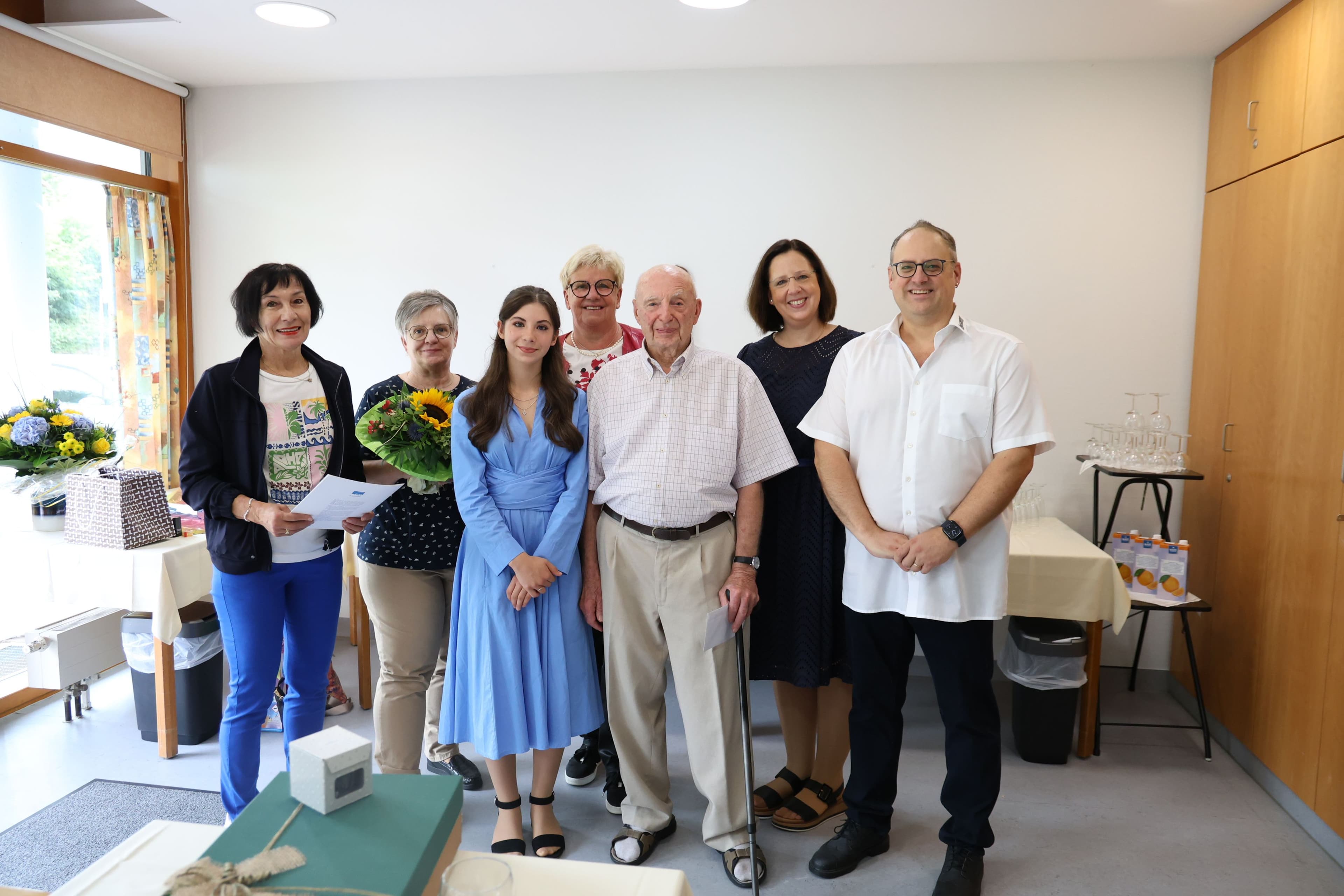 Walter Ehrhardt wird 100 Jahre alt