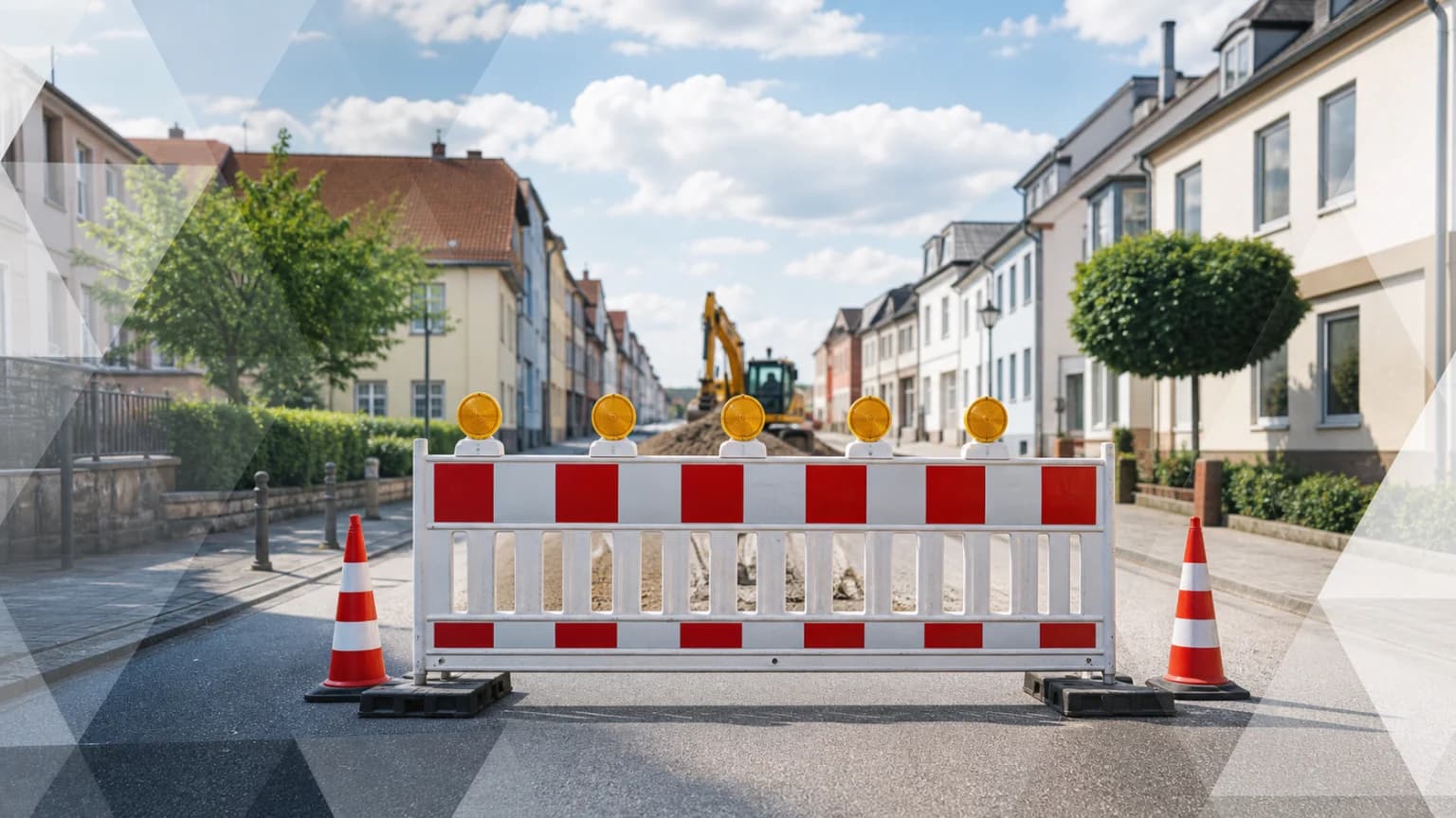 Sperrungen und Verkehrsbehinderungen in St. Ingbert