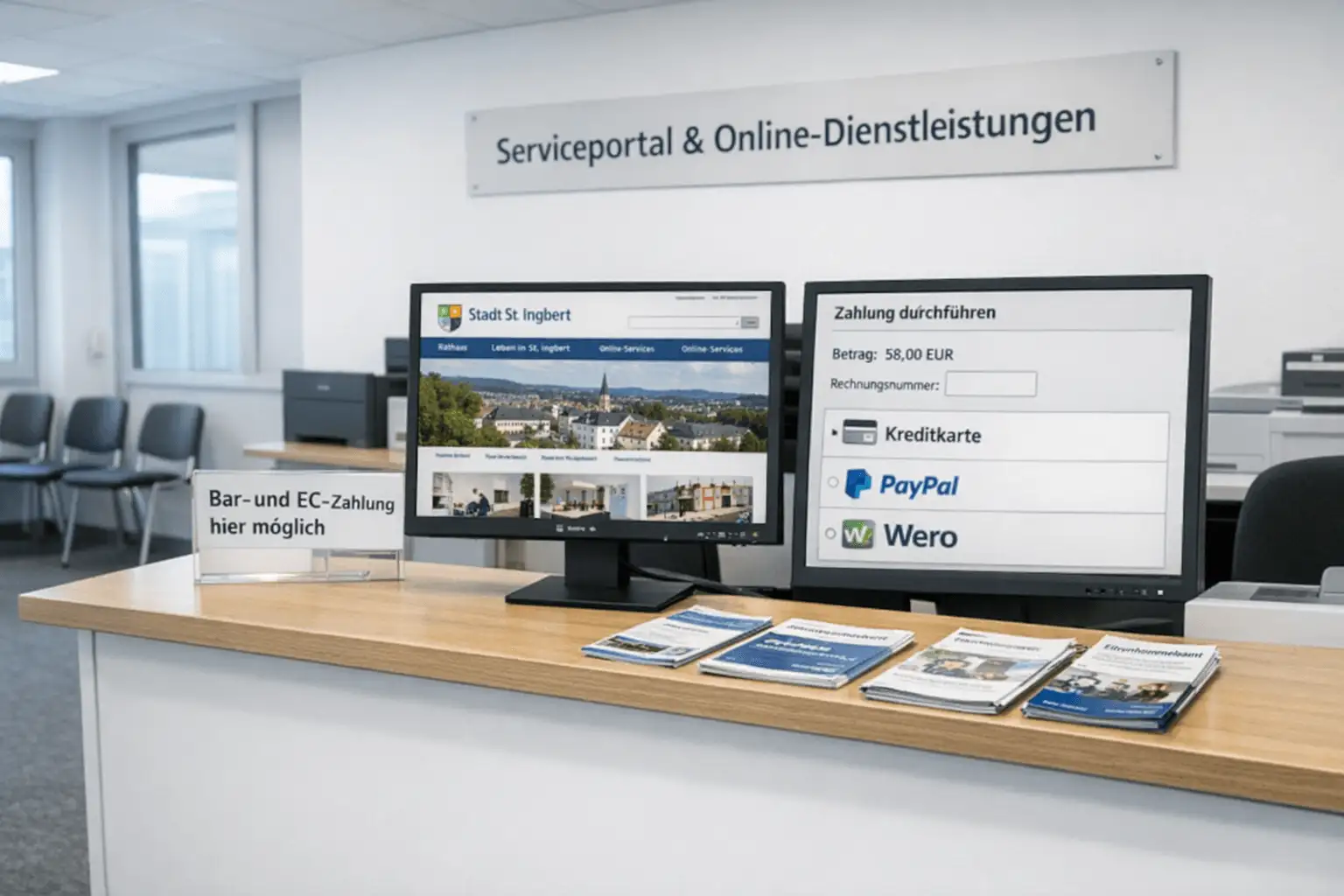 St. Ingbert führt neue Online-Zahlung ein