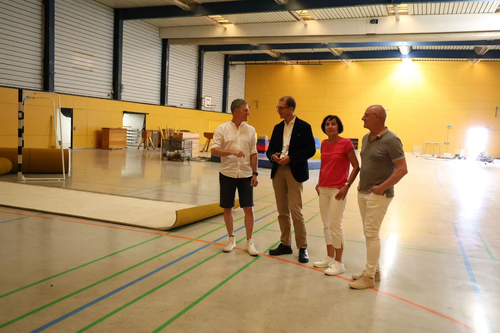 Wiedereröffnung der Ingobertushalle: Ein neuer Beginn für den Sport