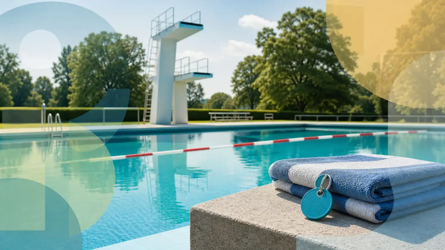 Frisches Wasser, neue Highlights: Freibad „das blau“ startet in die Saison